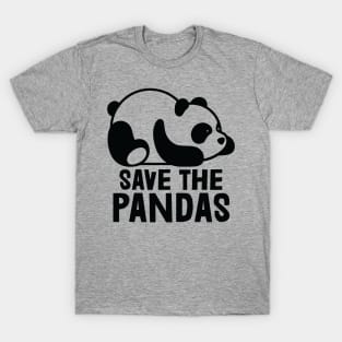 Save the Pandas Earth Day Every Day T-Shirt